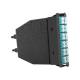 24 Core MPO LC Optical Fiber Module Box Fiber Optic Distribution Panel 40g-100g
