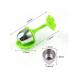 Stainless Steel Tea Infuser Strainer With Drip Tray BPA Silicone Handle