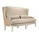 antique sofa high back wing sofa wedding couch love seat decor sofa white stage royal