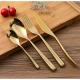 Eco Friendly Luxury Forged 206mm SS Cutlery Set