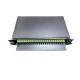 Rack Mount 19 Inch Fiber Optic Patch Panel For Single Mode Or Multimode Cable Type