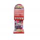 Four Outlets Sticker Vending Machine Red Smart Multifunctional 51*41*142CM