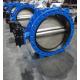 Large Size DN100-DN2600 DI Ductile Iron Double Eccentric Flanged Butterfly Valve