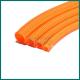 PP Plastic Corrugated Pipe 125 Centigrade Flame Retardant For Cable / Wire Protection