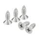#10x1/2 Wood Screws, Phillips Self Tapping Screws 304 Stainless Steel CNC