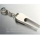 Silver alloy golf divot tool keyrings, metal golf club gift divot repair tool key tag,