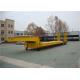 3 Lines Lowboy Semi Trailer 6 Axles 40-120 Tons With Anti Corrosive Primer Coating