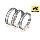 3306 120.65mm Caterpillar Engine Spare Parts Diesel Engine Piston Ring For Oil Drilling