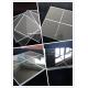 Square clear quartz glass plates 99.99% low MOQ from china factory