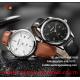 wholesale  Pu watch  Round dial alloy case  quartz watch fashion watch concise style black/brown pu strap