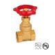 Casting Body Brass Female Thread 4 Inch Gate Valve Brass Connect Manual Power