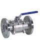 Temperature Normal Temperature Floating Ball Valve 3PC Stainless Steel Flange API Q41F