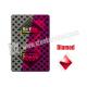 Paper Invisible Cheating Poker Cards / Cheating Playing Cards 6.3cm * 8.8cm