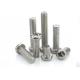 Metric Small Thread Forming White Stainless Steel Trim Screws Fasten Metal Parts Together