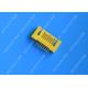 Yellow External Serial ATA 7 Pin Connector Male Header Serial ATA SATA Connector