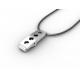 Tagor Jewelry Top Quality Trendy Classic 316L Stainless Steel Necklace Pendant ADP82