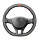 Hand Sewing Artificial Leather Steering Wheel Cover for VW Golf 7 Mk7 Polo Up Jetta Passat B8 Tiguan Sharan Touran