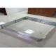 Sliver Square Metal Raised Garden Beds CE Certificated Assemble With Ease