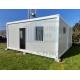 Tiny Prefabricated Container House Mobile Prefab Homes Customized