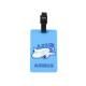 Top Sales Wholesale Price Oem Design Silicone Baggage Tag Colorful Waterproof Silicone