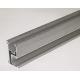 Silver Solar Roof Mounting Rail With Anodized AL600-T5 Aluminum