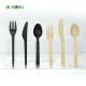 Plastic PLA Biodegradable Disposable Cutlery Bagasse Eco Friendly Disposable Flatware