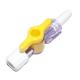 Hight Quality Yellow 2 Way Stopcock with Luer Valve