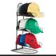 3 Tiers Baseball Cap Wire Rack Display Stands Metal Tubular Frame