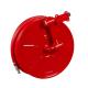 15m Length Spray Distance Fire Hose Reel Large Capacity Red Fire Hose Retraction Unit