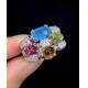 Luxurious Mirror Brand 18K Gold Diamond Ring Made In China Jewelry Factory