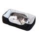 Washable Plush Calming Dog Bed Pet Anti Anxiety Dog Nest Bed XXS-XXL