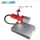 Metal Fiber CO2 UV Laser Engraving Machine for Jewellery Marking Portable and Durable