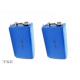 9V Primary Lithium Li-Mn Battery 600mAh for Security Devices 26.5 X 48.5mm