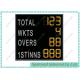 Aluminum Outdoor Electronic Cricket Scoreboard With Sports Wireless RF Console