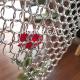 12 Mm Stainless Steel Ring Mesh Space Curtain