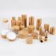 UV Plating 20ml Bamboo Cosmetic Containers Cream Jars Bottles Eco Friendly