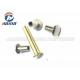 Clothing Hollow Brass Round Flat Head Rivet Blind Rivets Nuts  For Footwear