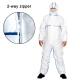 Non Woven Microporous Laminate SF Type 5 6 Disposable Coverall Bounded