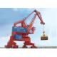 Pedestal Mounted Port Container Crane High Efficiency For Container Lifting Yard