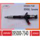 095000-7540 DENSO Diesel Engine Fuel Injector 095000-7540 095000-6760 095000-7780  for TOYOTA 23670-30280
