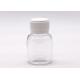 50ml Transparent PET Healthcare Packaging Bottles Round Or Customized Shape