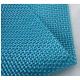 light blue Textilene 1X1 woven Mesh UV Fabric for pool safety fence outdoor chair fabrics
