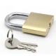 Brass Padlock For Removable Bollard Protection Heavy Duty 30mm 40mm 50mm