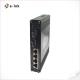4 Port 10/100T Industrial Ethernet Switch With 2-port 100M SC Dual Fiber 2KM