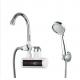 3KW SS304 Wall Mounted Heating Tap , Instant Hot Water Bathroom Tap