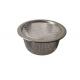 Long Life 10mesh 0.8mm Woven Wire Mesh Filter , Metal Coffee Strainer Silver