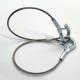 1.2mm Stainless Wire Rope Lanyard Safety Belt With Plastic Skin