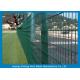Durable 656 868 Double Wire Fence Dark Green Color Fit High Security Area