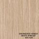 Reconstituted Decorative Engineered Apricot Wood Veneer X24 White Apricot Vertical Grain Popular Used For Cabinet Face