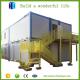 china reefer movable 20ft two story steel structure container house in south africa